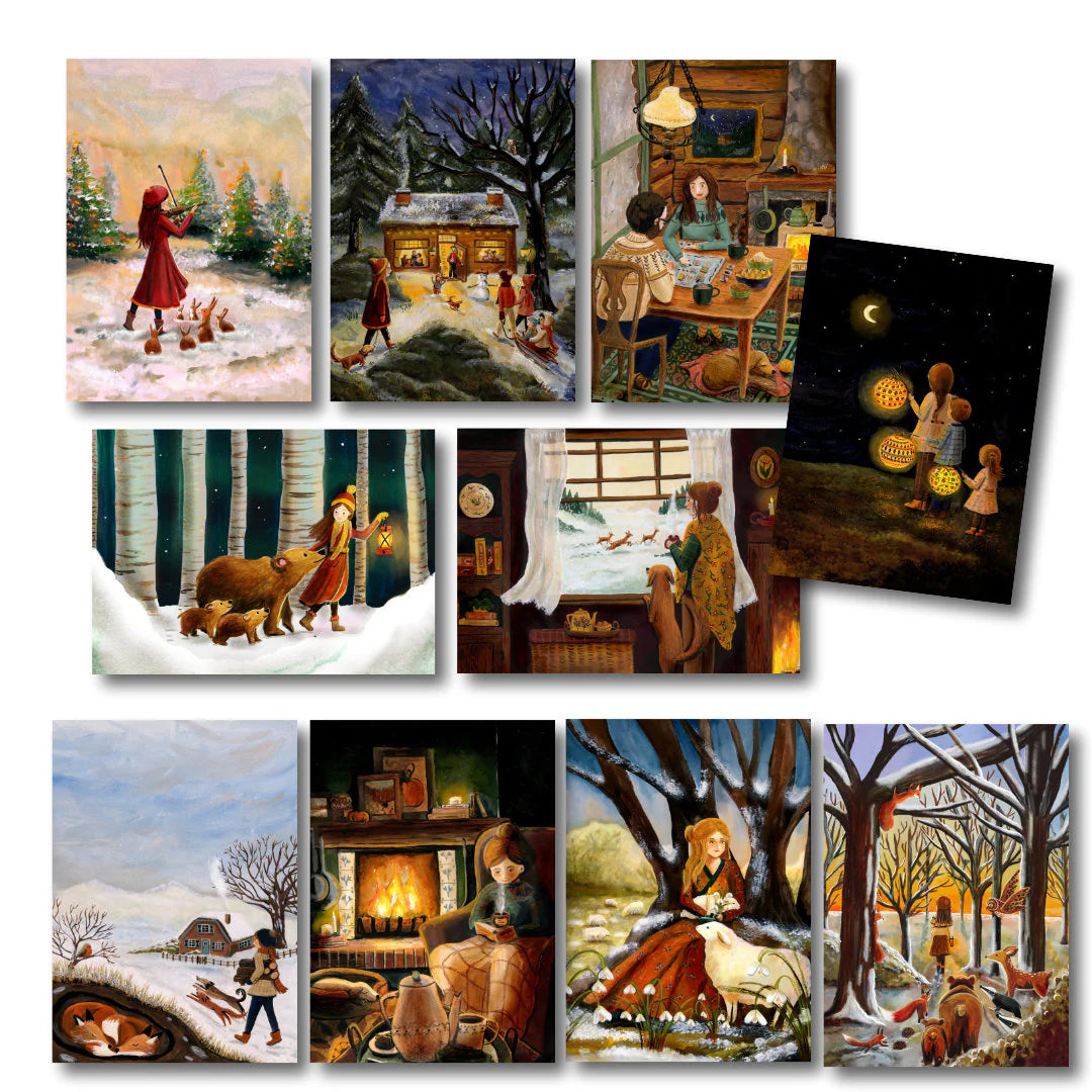 Kaartenset Winter | Esther Bennink